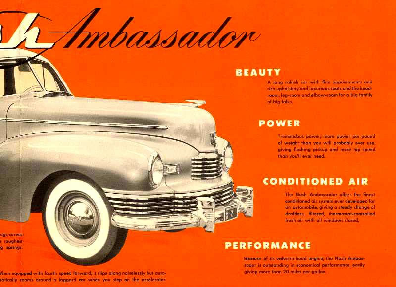 1946 Nash Ambassador Brochure Page 3
